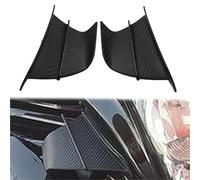 Motorcycle body protection For Suzuki GSXR600 GSXR750 For Y-AMAHA R1 R6 Motorcycle Side Winglet Wing Deflector Spoiler Protective Panel Shield Protection Fairing Cover(Matte Carbon Look)