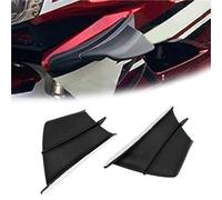 Motorcycle body protection For Y-AMAHA Nmax Xmax R3 R25 For BMW Motorcycle Accessories Front Winglets Protective Panel Side Guard Shield Protection Fairing Cover(Matte Black)