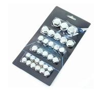 Motorcycle Bolt Cover Caps For KA&WASAKI W800 W800SE Z800 Z650 Motorcycle Head Screw Cover Decorative Parts(Silver)
