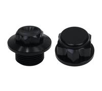 Motorcycle Bolt Screws For SX SXF XCF EXC EXCF XCW Front Wheel Lock Nuts Bolts Rear Chain Adjuster Axle Block Wheel Axle Nut Cocer Motorcycle Bolts Screws Kit Fasteners(Black,FRONT REAR)