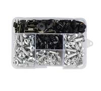 Motorcycle Bolts For CB500F For CB600F For CB650R 195PCS Motorcycle Fairing Bolts Screws Kit Nut Clips Motorcycle Sportbike Complete Fairing Bolts