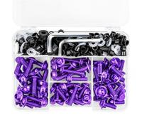 Motorcycle Bolts Nuts Kit Compatible With For ZX6R For ZX7R For ZX9R 190PCS Complete Fairing Bolts Screws Screw Combination Motorcycle Bolts Combination Kit