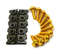 Motorcycle Bolts Nuts Kit Compatible With Shadow 600 750 1100 Motorcycle Bolts Combination Screw Connection Bolts Decoration