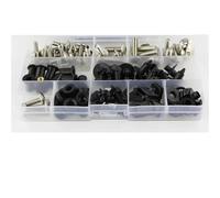 Motorcycle Bolts Screw For H&onda For CBR1000RR 2008-2011 Fairing Bolts Kit Washer Nuts Fastener Clips Windscreen Screws Fairing Nuts(Silver)
