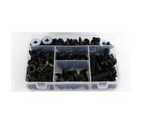 Motorcycle Bolts Screw For H&onda VFR 1200F 2010-2019 Fairing Bolts Kit Clips Speed Nuts Fasteners Steel Accessories Fairing Body Screws Bolts(BLACK)