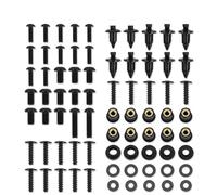 Motorcycle Bolts Screw For K&awasaki For Ninja 1000 Z1000S Z1000SX 2011-2019 Fairing Bolts Kit Fastener Clips Covering Screws Fairing Body Screws Bolts(BLACK)