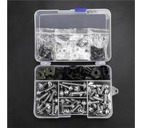 Motorcycle Bolts Screw For K&awasaki For Versys 650 For Ninja 650R 1000 Z750 Z1000 ZZR600 Fairing Bolts Kit Windscreen Nuts Fairing Body Screws Bolts(Silver)