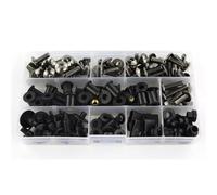 Motorcycle Bolts Screw For K&awasaki ZX6R ZX-6R 2005 2006 ZX 6R Fairing Bolts Kit Body Bolts Fastener Clips Screws Nuts Fairing Nuts(Titanium)