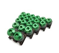Motorcycle Bolts Screw For Suzuki GSR750 GSX S750 R 600 750 SFV SV 650 B-KING Fairing Bolts Kit Body Bolts Fastener Nuts Fairing Screw Kit(GREEN)