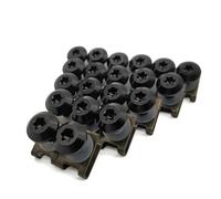 Motorcycle Bolts Screw For Suzuki GSR750 GSX S750 R 600 750 SFV SV 650 B-KING Fairing Bolts Kit Body Bolts Fastener Nuts Fairing Screw Kit(BLACK)
