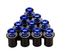 Motorcycle Bolts Screw For Suzuki GSXR GSX-R 600 750 1000 K1 K2 K3 K4 K5 K6 K7 K8 K9 K11 M5 Fairing Bolt Kit Fastener Nuts Fairing Nuts(BLUE)