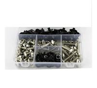 Motorcycle Bolts Screw For Y&amaha FJR1300 2001-2012 Fairing Bolts Kit Bodywork Screws Speed Nut Complete Clips Nuts Fairing Body Screws Bolts(Silver)
