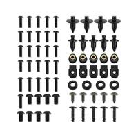 Motorcycle Bolts Screw For Y&amaha Tmax 500 XP500 2001-2011 Fairing Bolts Kit Windscreen Fastener Clip Nuts Screws Bolt Fairing Body Screws Bolts(BLACK)