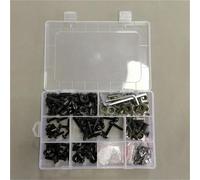 Motorcycle Bolts Screw For YZF R6 2005-2015 Windscreen Fastener Clip Nuts Bodywork Screws Bolt Button Head Screw Fairing Fasteners(Black)