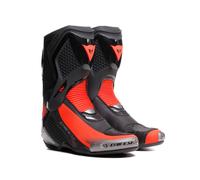 Motorcycle Boots Microfiber Man Dainese TORQUE 14 Black/Red-Fluo
