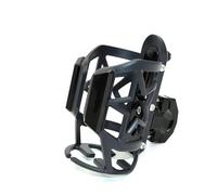 Motorcycle Bottle Cage For Tracer 7 For 700 GT For MT-07 Motorcycle Bottle Drink Cup Holr Aluminum Beverage Water Cup Holr(Black)