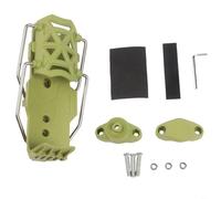 Motorcycle Bottle Holder for Versatile with Full Rotation - Vibration Resistant Accessory for Water and Coffee on the Road (Green)
