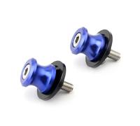Motorcycle bracket screws For ZX6R ZX636 250SL 250 300 400 650 1000SX Motorcycle Swingarm Spools Rear Stands Screw Sliders Accessories(2 pieces Blue)