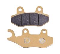 Motorcycle brake accessories Motorcycle Front Rear Brake Pads EX250 for Ninja 250 R 250R 2008 2009 2010 2011 2012 EX300 BDF for Ninja ABS 2013(Rear)