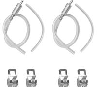 Motorcycle Brake Bleeding Hose Kit, One Way Check Valves Tube Bleeding Tool Kit for Motorcycle Clutch, Universal Tool Car Accessories for Car Bike (2*Brake Pressure Relief Hose)