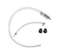 Motorcycle Brake Bleeding Hose Kit, One Way Check Valves Tube Bleeding Tool Kit for Motorcycle Clutch, Universal Tool Car Accessories for Car Bike (Silvery Brake Pressure Relief Hose)