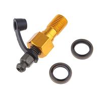 Motorcycle Brake Caliper Banjo Bolt & Bleed Nipple/Screw M10 x 1.25 mm Gold