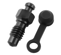 Motorcycle Brake Caliper Bleeding Screw Bleeding Nipple Screw Bicycle Disc Brake Bleeding Nipple with Cap