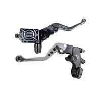 Motorcycle Brake Clutch Cylinder Reservoir Levers, Break, Silver