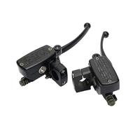 Motorcycle Brake Clutch Lever 25mm Motorcycle Brake for Master Cylinder Clutch Lever for Suzuki Intruder 800 1500 for Honda Valkyrie GL VT(Black,14_Pair)