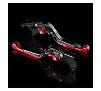 Motorcycle Brake Clutch Lever For CB650R For CB650F For CB650R For CBR650R 2014-2024 Motorcycle Adjustable Handles Lever Accessories Short&Long Brake Clutch Levers Brake Lever(B Black-Red)