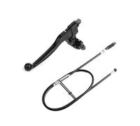 Motorcycle Brake Clutch Lever Motorcycle 7/8'' 22mm Left Clutch Lever Handlebar 39" Cable for 50cc 70cc 90cc 110cc 125cc Tao SSR RFZ(Black,B)