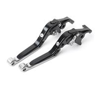 Motorcycle Brake Clutch Levers for Honda SH125i SH125 2004-2023 2022 2021 2020 2019 2018 2017 2016 CNC Aluminum Length and Gear Adjustable Folding Extendable Clutch Lever Brake Lever Motorcycle Parts