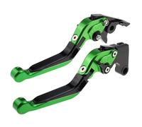 Motorcycle Brake Clutch Levers for Kawasaki EX250L 2013-2021 2020 2019 2018 2017 2016 2015 CNC Aluminum Length and Gear Adjustable Folding Extendable Clutch Lever Brake Lever Motorcycle Parts