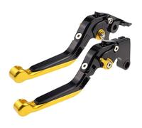 Motorcycle Brake Clutch Levers for Suzuki GSF 600 GSF600 for Bandit 1995-2004 2001 2002 2003 2000 1999 CNC Aluminum Length and Gears Adjustable Foldable Extendable Handle Levers Brake Clutch Lever