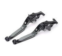 Motorcycle Brake Clutch Levers for Triumph for Tiger Sport 660 for Trident 660 2021-2026+ CNC Aluminum Length and Gear Adjustable Folding Extendable Clutch Lever Brake Lever Motorcycle Parts