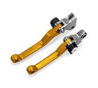 Motorcycle Brake Clutch Levers For Y&AMAHA YZ250F YZ 250F 2007 2008 | CNC Aluminum Motorcoss Pit Dirt Bike Pivot Foldable Brake Clutch Levers(E)
