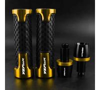 Motorcycle Brake Clutch Levers For Yamaha YZF600R Thundercat 1994-2005 Handlebar Grips Ends(Gold1)