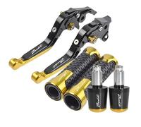 Motorcycle Brake Clutch Levers Handlebar Grip For SUZUKI GSF 1250 250 600 650 S/N BANDIT 2007-2015(Gold 1)
