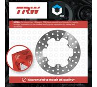 Motorcycle Brake Disc 220mm MST346 TRW Set Genuine Top Quality Guaranteed New