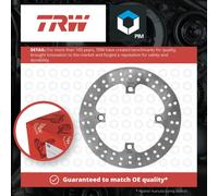 Motorcycle Brake Disc 240mm MST338 TRW Set Genuine Top Quality Guaranteed New