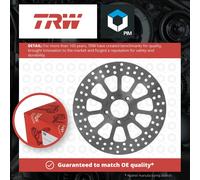 Motorcycle Brake Disc 292mm MST500 TRW Set Genuine Top Quality Guaranteed New