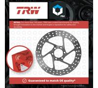 Motorcycle Brake Disc 295mm MST231 TRW Set Genuine Top Quality Guaranteed New