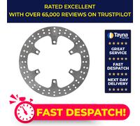 TRW Lucas Brake Disc MST206 296mm Front Set Silver