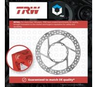 Motorcycle Brake Disc 298mm MST337 TRW Set Genuine Top Quality Guaranteed New