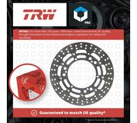 TRW Lucas Brake disc MSW224, floating