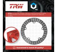 Motorcycle Brake Disc 305mm MST239 TRW Set Genuine Top Quality Guaranteed New