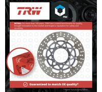 TRW Lucas Brake disc MSW240, floating