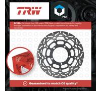 TRW Racing Brake Discs Front Type Approved