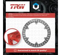 TRW MST249 Brake disc