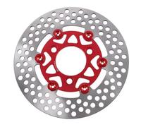 Motorcycle Brake Disc For Scooter For Aerox BWS RSZ JOG M3 Motor Brake Disc | Universal Motorcycle Brake Disc Rotor 220*70mm For Niu N1S NQI U+B(Disc red-B)